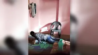 Aunty romantic mood uncle