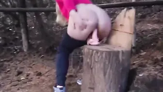 outside masturbation of blonde women huge booty