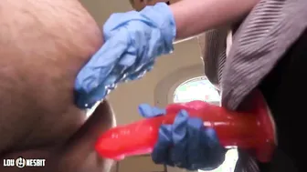 PEGGING his booty Lou Nesbit Lia Louise