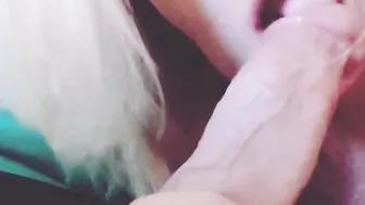 Rate MY Talent  COCK Blowing Christine King from Dominos Works a Penis