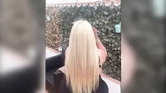 FAT BOTTOMED BLONDE HISPANIC with WIDE HIPS pt one