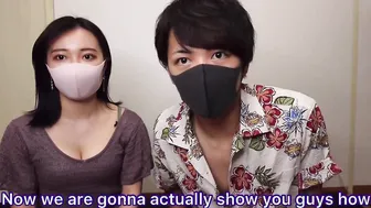 遅漏改善！きつきつオナホ手コキで感度を高めてイキやすい体位で射精できるのか...? [ENG SUB] Cure Delayed Ejaculation Hand Job - えむゆみカップル