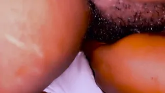 Noisy Twat Noise While Mistress Quick Banged before going to Work 