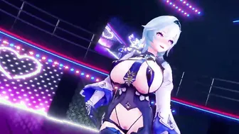 【MMD R-teen SEX DANCE】EULA CUTIE DANCE SWEET BUTT ROUGH AND INSANE SEX おいしいセックス [MMD]
