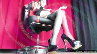 Sweet Lucifer Giantess Girlfriend Bae Humiliates your Tiny Penis