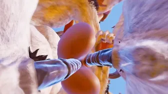 Sex with Furry Monsters pov SLOW MOTION | Porn into 3d