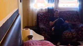 Bj butt on my cock