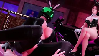 3D Compilation: Doa Honoka Ayane Mai Shiranui BunnyGirl Dess Uncensored Animated Dead or Alive