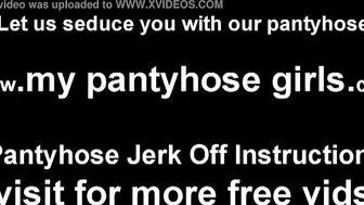 I knew wearing stockings would drive you wild JOI