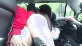 School Whore Hard Fuck into Vehicle