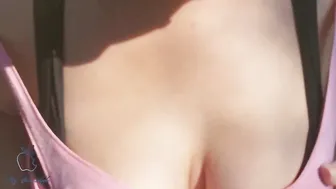 Wild Sex like Cavemen into DOLMEN with Blonde Huge Jugs on Vacation 