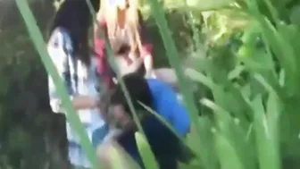 Two Girls porn video – Two Hillbilly Girls Strap-On Outdoors