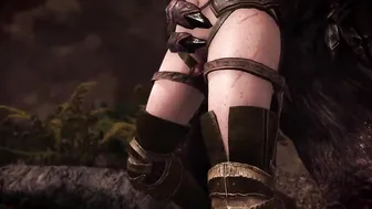 Lustful Lunas Skyrim Monster Compilation two Troll Insectoid Goblins