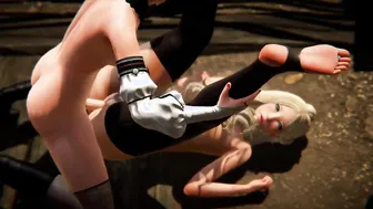Futa - RWBY - Ruby x Salem - 3D Porn