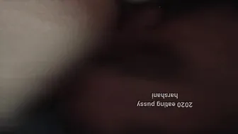Tapes porn video – Filming her sugar daddy eating her vagina inside Xmas