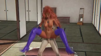 3D Porn - Sex with Starfire (Jizzed)