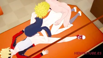 Boruto Naruto Animated - Three-Way Boruto Naruto  Hinata