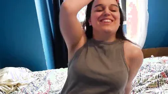 Bubble ass Hispanic pounded inside cumshot casting