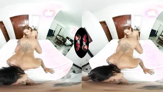 VRLatina - Pretty Bombshell 3 Way with 2 Latin Beauties VR