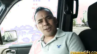 Doggystyled barely legal sexy into pov boned