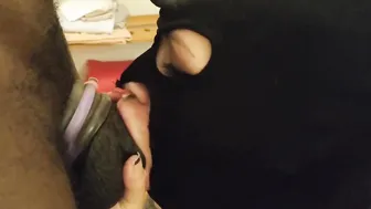 Abie est passer avaler ma bite