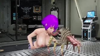 Cartoon 3D: BEAUTY FUCKS ROUGH WITH MONSTER (Fallen Doll: Operation Lovecraft)