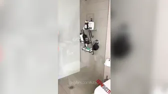 Lusty cougar shower