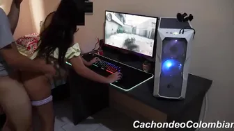 Fucking my gigantic butt stepsister while having fun cold war