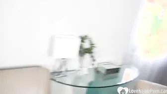 Blonde eighteen getting shafted rough inside point of view