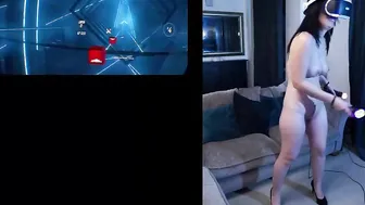 Naked VR Beat Saber Play #2