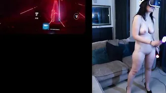 Naked VR Beat Saber Play #2
