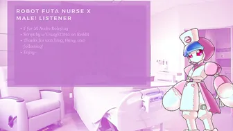 Robot Futa Nurse uses her Unique Tool on You F4M Audio Roleplay