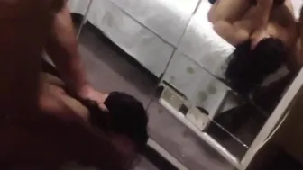 Fucking Rough with an Mature Man  Sexo Duro Aceitada Oiled sluts Vulgar Cutie women Hispanic Culona