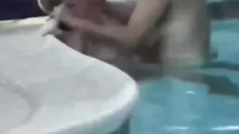 Nude around the Pool - Janis  Renee