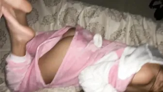Sister at the party gave her brother her anal