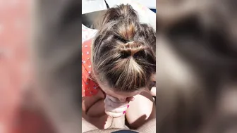 Sucking Off Husband Penis on the Boat