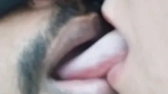 Close up Unshaved Tight Snatch Interracial Licking  Eating HD- 1080 Porn