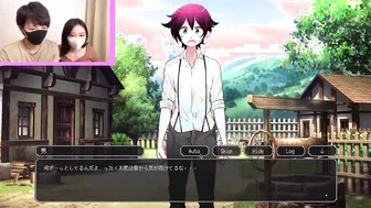 When I was having fun eroge she gave me a hand job and had