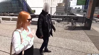 Kiara Lord Getting Picked Up Into The Street By two