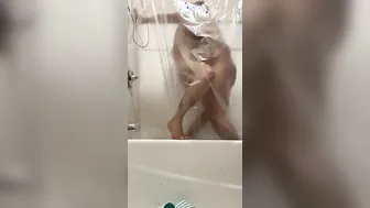 Blonde 18 with Tiny Hooters Getting Banged into the Afternoon and Real Orgasm into the Shower with Cum inside m