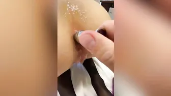 First Dp porn video – A 19 Y.o.bimbos with an Excellent Booty give herself a Double Penetration Boned and then Cum on her Face