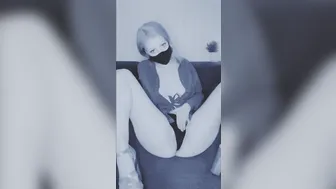 Red Haired PAWG Bimbo Twat Rub and Tit Squeeze Tease