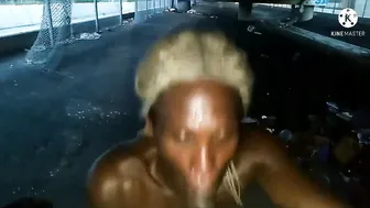 Get two balls off this nasty freak oral sex monster