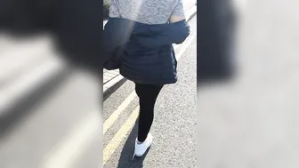 Step Cougar Pulled out Pants inside Outside Place Fucking Step Son