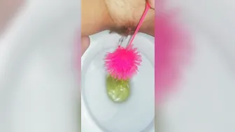 MEGA Golden Shower for the Lucky Pink MONSTER [ PEE SNATCH CLOSE UP ] pov