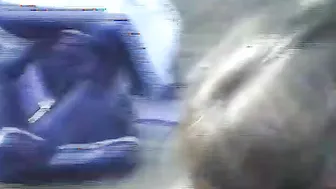 Mom Eats Cougar Twat into the Pool