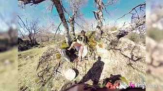 point of view fun: The lord punishes the hispanic servant