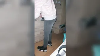 Step Milf has a Hole into Jeans gotten Banged by Step Son
