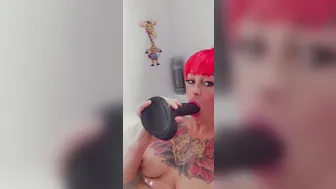 Deep Throat big black cock