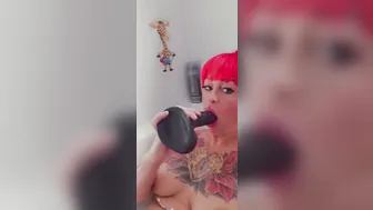 Deep Throat big black cock